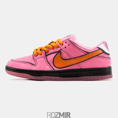 Женские кроссовки Nike SB Dunk Low The Powerpuff Girls Blossom Pink