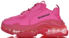 Кроссовки Balenciaga Triple S Clear Sole "Pink" 541624W2FG15059