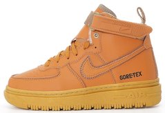 Зимние кроссовки Nike Air Force 1 Gore-Tex Boot "Chestnut" с мехом