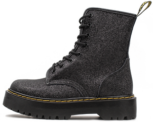 Ботинки Dr. Martens Jadon GLITTER "Black"