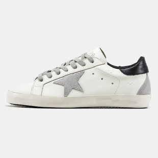 Кроссовки Golden Goose Superstar White/Black-Grey