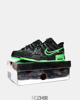 Кроссовки OFF-WHITE x Nike Air Rubber Dunk "Green Strike"