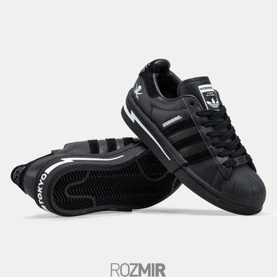 Кроссовки NEIGHBORHOOD x adidas Superstar "Black"