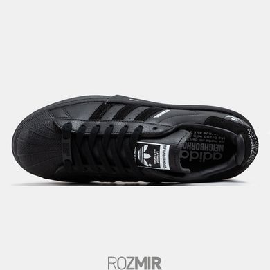 Кроссовки NEIGHBORHOOD x adidas Superstar "Black"