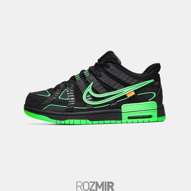 Кроссовки OFF-WHITE x Nike Air Rubber Dunk "Green Strike"