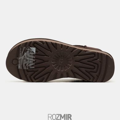 Угги UGG Classic Ultra Mini Platform "Brown"