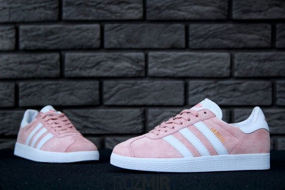 Женские кроссовки Adidas Originals Gazelle "Pink/White", 40