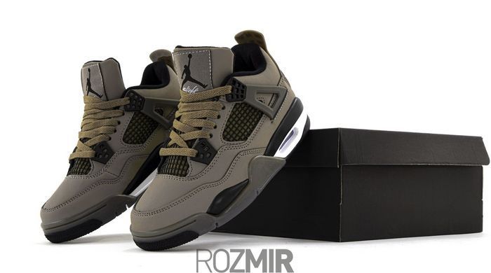 Кросівки Air Jordan 4 'Cave Stone and Black'