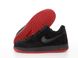 Зимние кроссовки Nike Air Force 1 Low "Black/Red" с мехом
