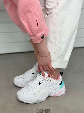 Кроссовки Nike M2k Tekno White pink Grey Blue