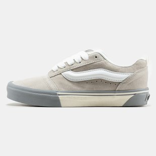 Кеды Vans KNU Skool "Light Beige/White-Grey"