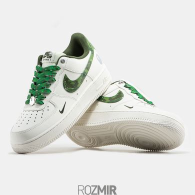 Кроссовки Nike Air Force 1 Low x BAPE "White/Green"