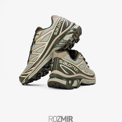 Кросівки Salomon XT-6 Soft Ground Gore-Tex Beige/Dark Brown