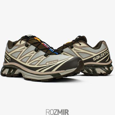 Кросівки Salomon XT-6 Soft Ground Gore-Tex Beige/Dark Brown