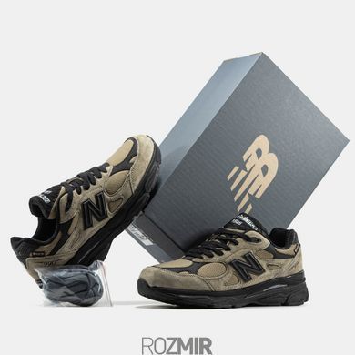Мужские кроссовки New Balance 990 Gore-Tex Термо "Brown/Black"