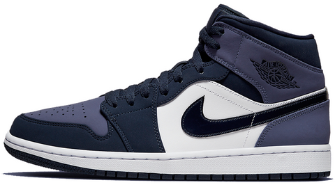 Air jordan hot sale mid obsidian