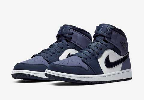 nike air jordan 1 mid obsidian sanded purple