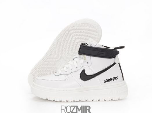 Зимові кросівки Nike Air Force 1 Gore-Tex Boot "White/Black" з хутром