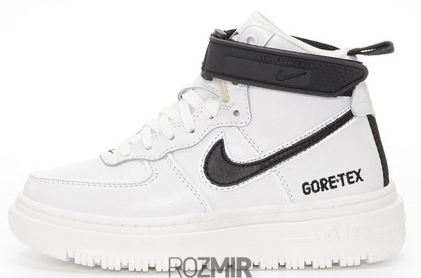 Зимние кроссовки Nike Air Force 1 Gore-Tex Boot "White/Black" с мехом