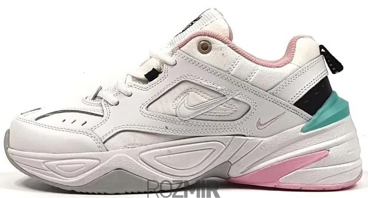 Кроссовки Nike M2k Tekno White pink Grey Blue