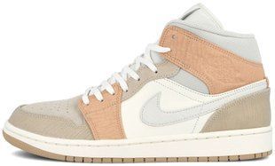 Кросівки Air Jordan 1 Mid Milan "Sail/Light Bone/String/Shimmer"