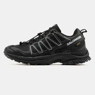 Чоловічі кросівки Salomon XA PRO 3D Amphib Gore-Tex Термо "Black/White/Gray"
