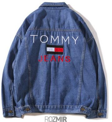 Мужская джинсовая куртка Tommy Hilfiger "Dark Blue"