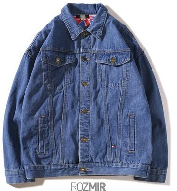 Мужская джинсовая куртка Tommy Hilfiger "Dark Blue", XXL