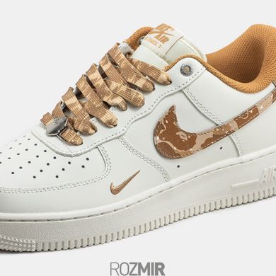 Кроссовки Nike Air Force 1 Low x BAPE "White/Brown"