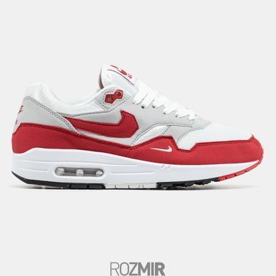 Мужские кроссовки SWOOSH x Nike Air Max 1 &ldquo;White/Red&rdquo;