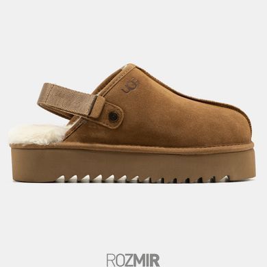 UGG Lanah Clog Platform Slipper Chestnut