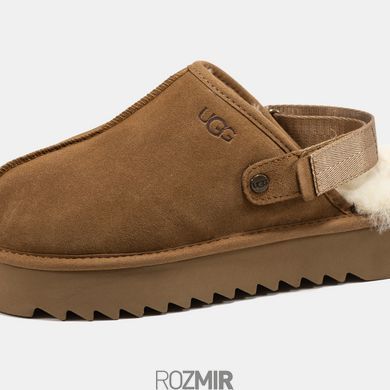UGG Lanah Clog Platform Slipper Chestnut
