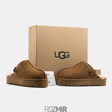 UGG Lanah Clog Platform Slipper Chestnut