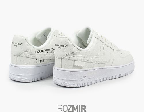 Кросівки Louis Vuitton x Nike Air Force 1 Low "Triple White"