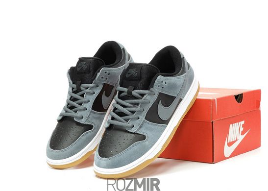 Кросівки Nike SB Dunk Low Dark Grey Black Gum AR0778-001