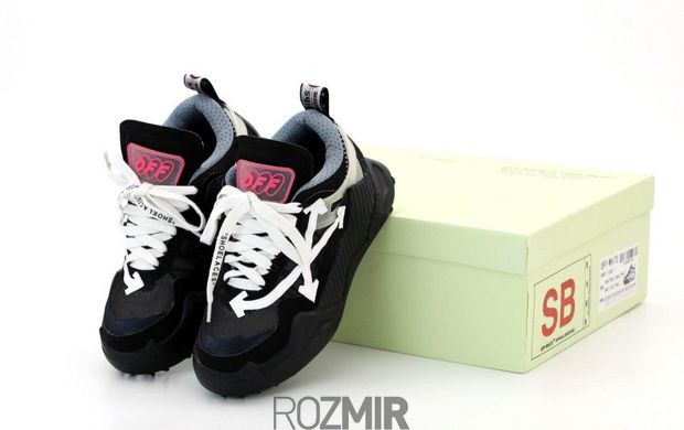 Кросівки OFF-WHITE ODSY-1000 Sneakers "Black"