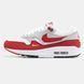 Мужские кроссовки SWOOSH x Nike Air Max 1 &ldquo;White/Red&rdquo;