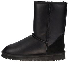 Уггі UGG Classic Short II Boot Leather "Black"