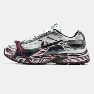 Мужские кроссовки Nike Initiator "White/Black/Gray/Burgundy/Dirty"