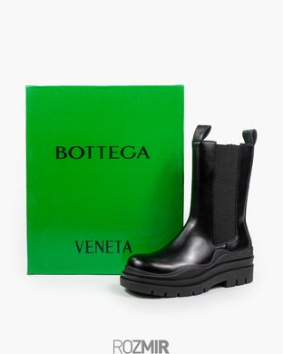 Черевики Bottega Veneta Tire Boots "Triple Black"
