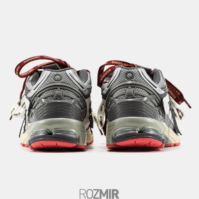 Кроссовки New Balance 1906A "Grey/Red/Beige/White"