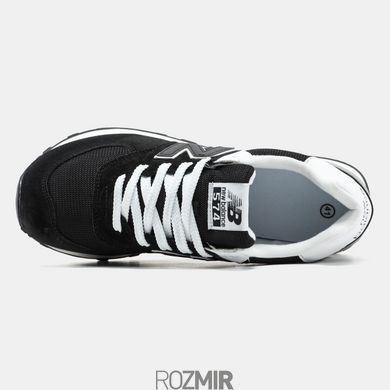 Кросівки New Balance 574 "Black/White-Grey"