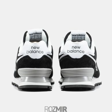 Кросівки New Balance 574 "Black/White-Grey"