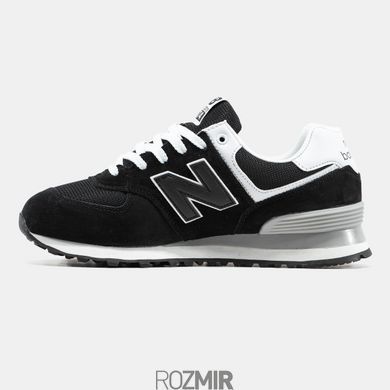 Кросівки New Balance 574 "Black/White-Grey"