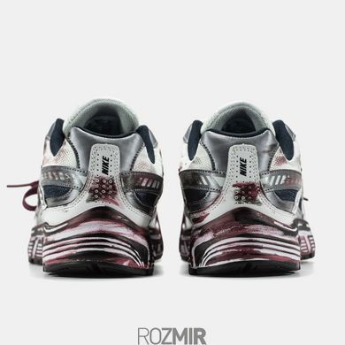 Мужские кроссовки Nike Initiator "White/Black/Gray/Burgundy/Dirty"