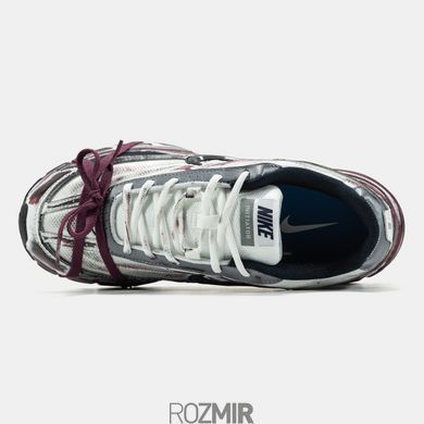 Мужские кроссовки Nike Initiator "White/Black/Gray/Burgundy/Dirty"
