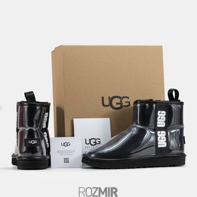 Угги UGG Classic Clear Mini "Black"