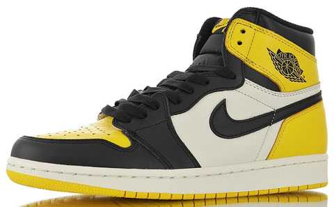 nike air jordan 1 retro high og yellow