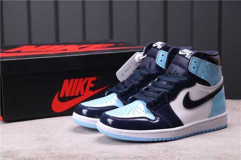 Air jordan 1 hot sale retro unc patent