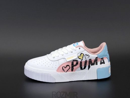 Кросівки Puma Cali Novelty Valentine's Day "White/Pink"